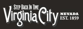 Virginia City Nevada tourism logo